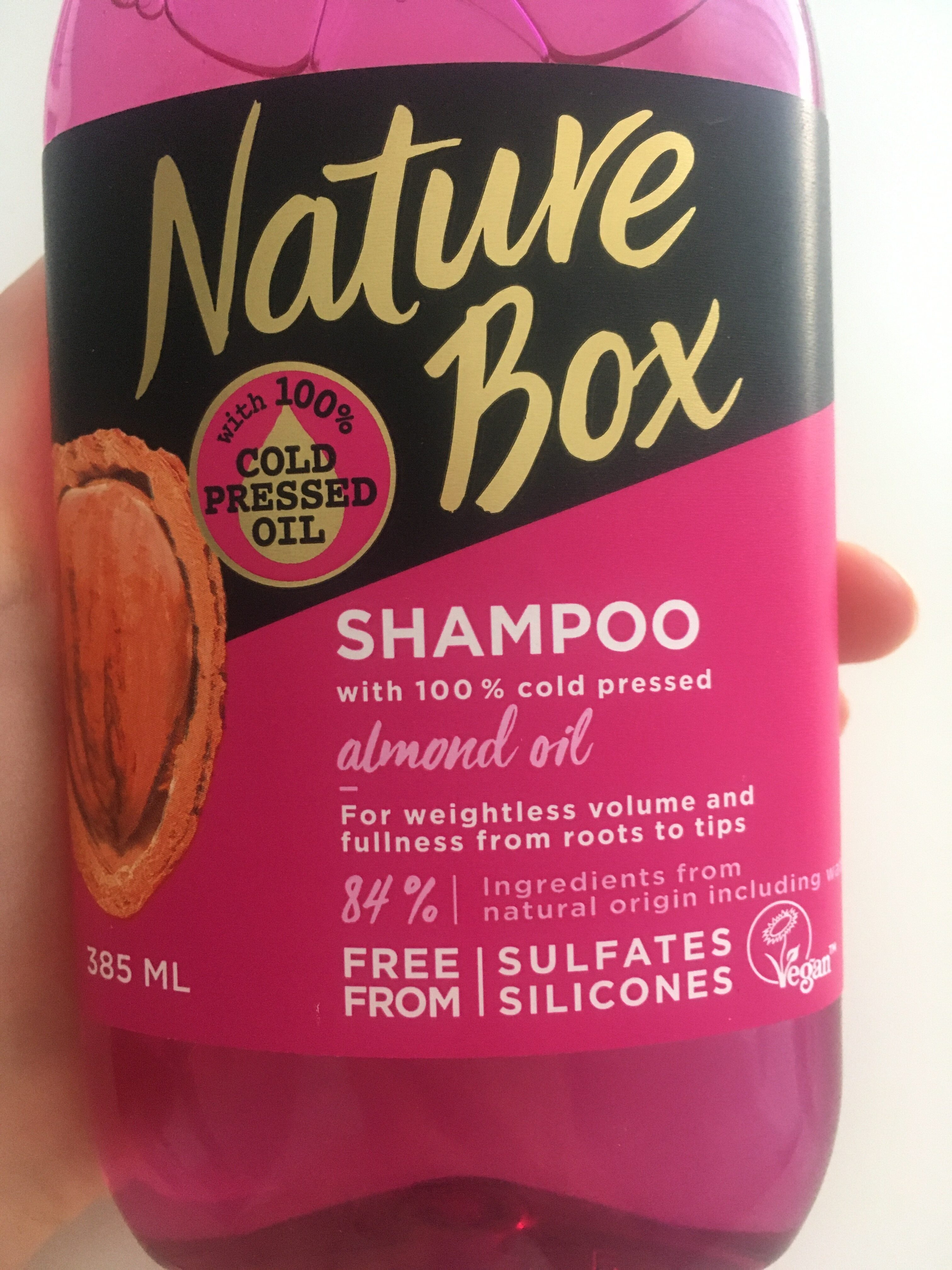 Nature Box Almond Oil Shampoo - Tuote - en