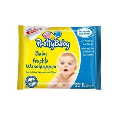 Pretty Baby Feuchte Waschlappen - 1