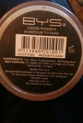 Loose powder 04 Medium to dark - 2