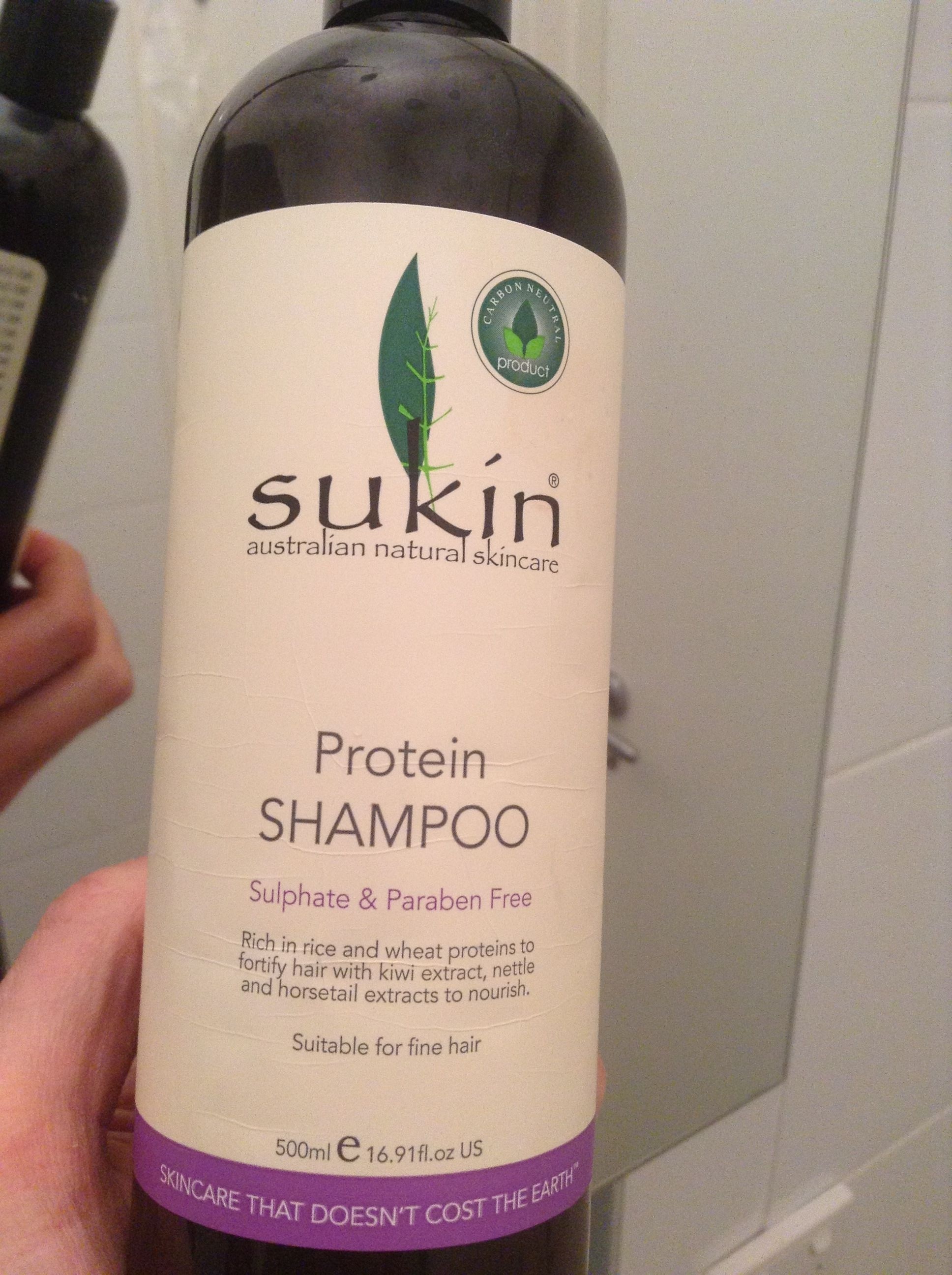 Protein Shampoo Sulfate & Paraben Free - Produkt - en