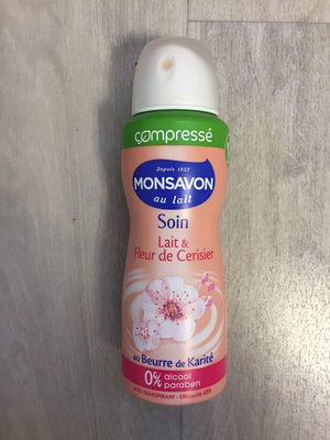 Monsavon Anti-Transpirant Femme Spray Compressé Fleur de Cerisier 100ml - 2