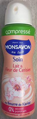 Déodorant compressé 48 h Soin lait & fleur de cerisier - Produit - fr