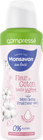 Monsavon Compressé Déodorant Femme Spray Antibactérien Coton - Product - fr