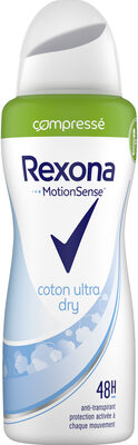 Rexona Déodorant Femme Spray Anti-Transpirant Compressé Coton Ultra Dry 100ml - Product