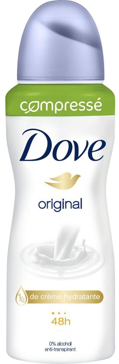 Dove Déodorant Anti-Transpirant Spray Compressé Original 100ml - Product - en