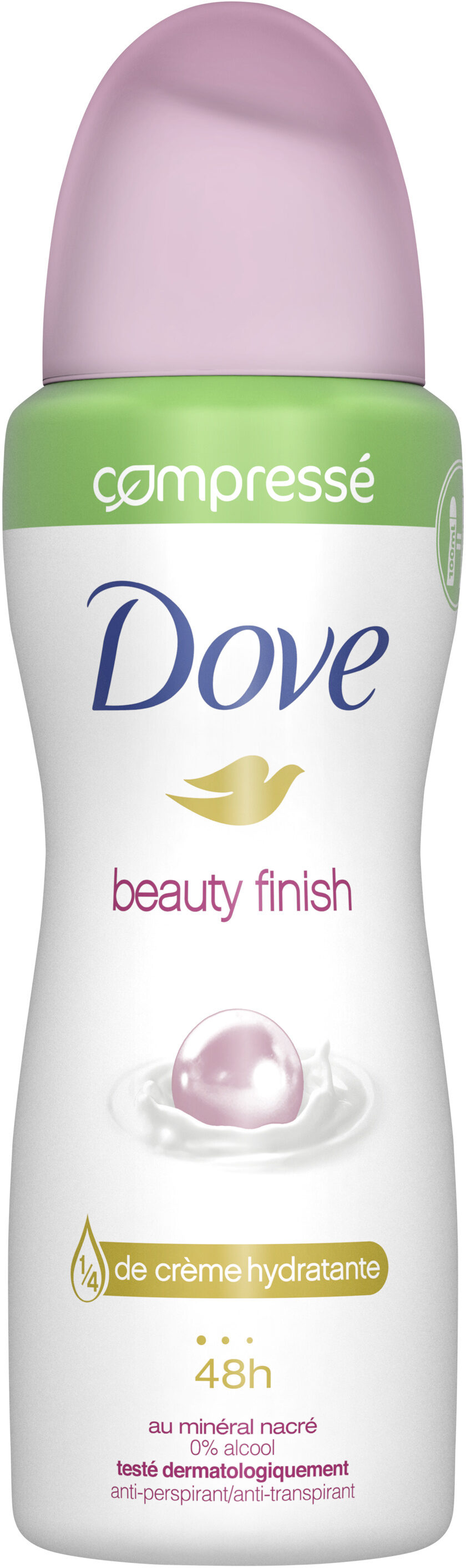 DOVE Déodorant Femme Anti-Transpirant Spray Compressé Beauty Finish 100ml - Produktas - fr