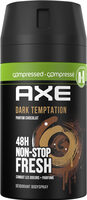 AXE Déodorant Homme Bodyspray Compressé Dark Temptation 48hFrais 100ml - Produit - fr