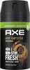 AXE Déodorant Homme Bodyspray Compressé Dark Temptation 48hFrais 100ml - Produto