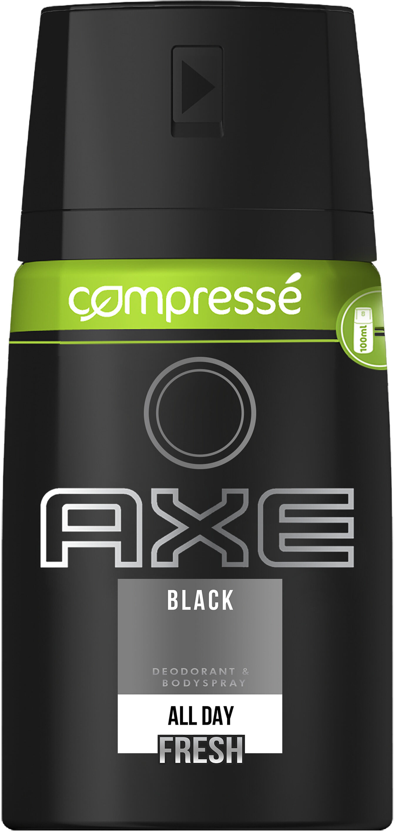 AXE Déodorant Spray Antibactérien Black Compressé - Produit - fr