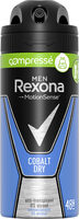 REXONA MEN Déodorant Anti-Transpirant Spray Compressé Cobalt Dry 100ml - Produit - fr