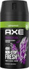 AXE Déodorant Homme Bodyspray Compressé Provocation 48h Frais - Produit