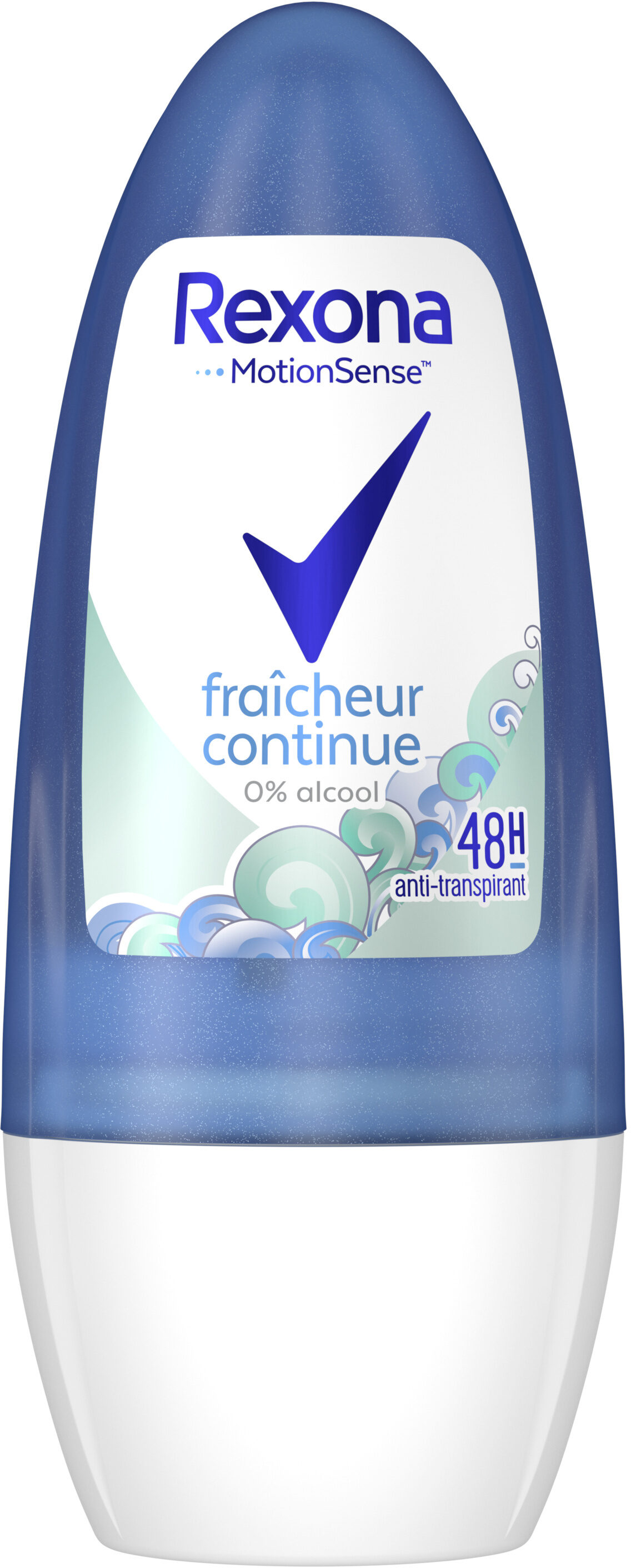 Rexona Déodorant Femme Bille Antibactérien Fraicheur Continue 50ml - Product - fr