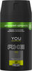 Axe Déodorant Anti Bactérien You Spray 100ml - Product